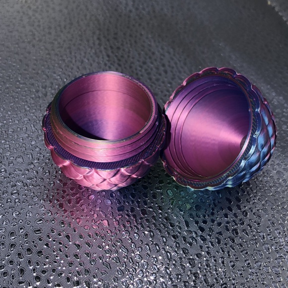 3D Printed Crystal Dragon and Egg - Picture 2 of 8